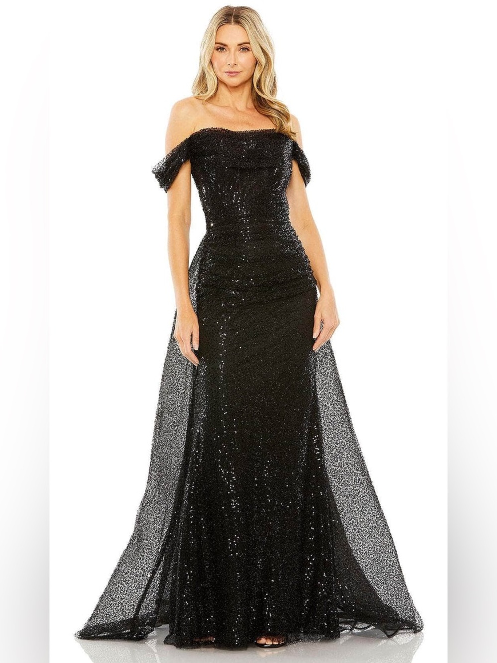 Mac Duggal 20515 - Fitted Bodice Off-Shoulder Gown $798